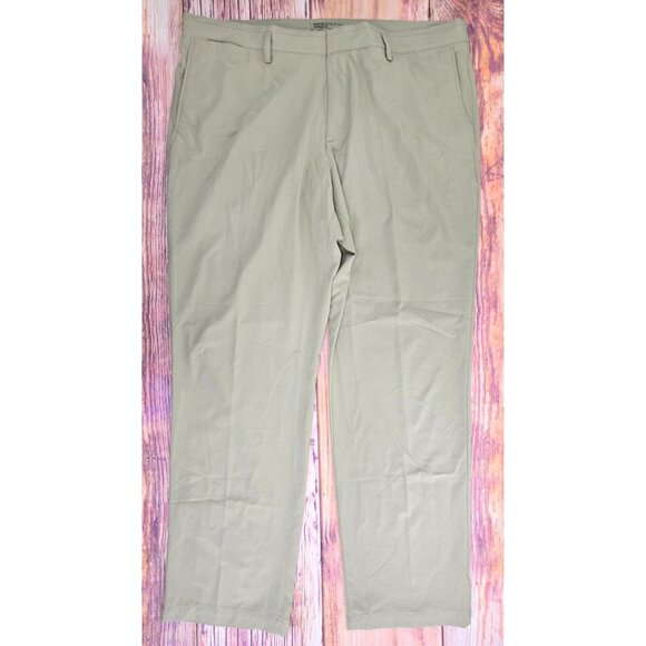 Nike Golf Mens Standard Fit Khaki Dri-Fit Pants 38x32 - Picture 1 of 8